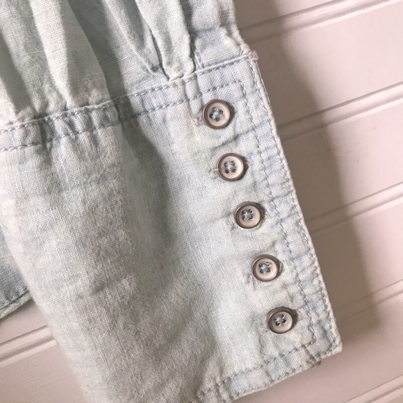 Free people- denim pullover - Picture 4 of 11